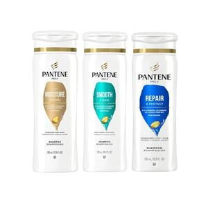 3 Pack Pantene Pro-V Shampoo Bundle Repair Protect Smooth Sleek Moisure Renewal